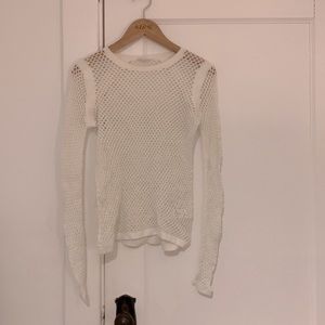 Helmut Lang netted shirt